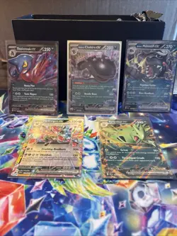 Pokemon Ex Darkness Lot Toxicroak Hydreigon Tyranitar Clodsire Mabosstiff - Image 1