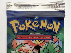 Pokemon BASE SET BOOSTER PACK - SPANISH - FACTORY SEALED - VENUSAUR - Image 2