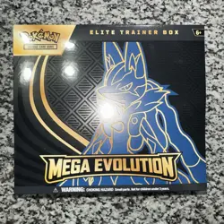 Pokemon TCG Mega Evolution Elite Trainer Box ETB [Mega Lucario] - Image 1