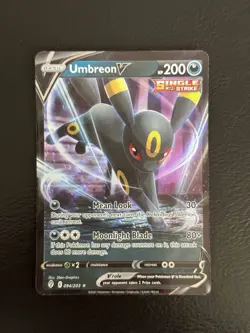 Umbreon Nachtara V Fullart Alt Art Drachenwandel 094/203 Pokemon Karten Sammlung - Image 1