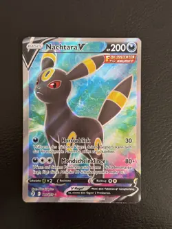 Nachtara V Fullart Alt Art Drachenwandel 188/203 Pokemon Karten Sammlung - Image 1