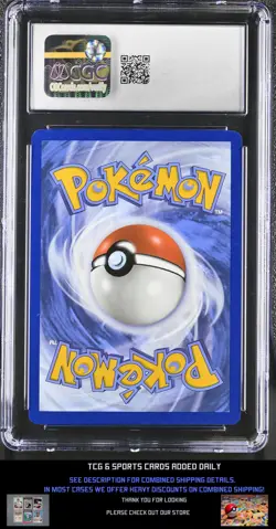 2025 Pokemon Prismatic Evolutions #022/131 Vaporeon Graded CGC 9 - Image 2