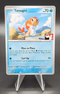 Tatsugiri 062/198 Scarlet Violet Pokemon Prize Pack Non Holo Stamped - Image 1