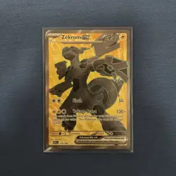 Pokemon TCG Zekrom ex Black Bolt Full Art Ultra Rare 158/086 NM - Image 1