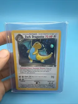 Pokemon TCG Team Rocket Set Dark Dragonite 5/82 Rare Holo NM - Image 1