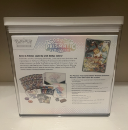 Prismatic Evolutions Pokemon Center SEALED Elite Trainer Box - with Target case - Image 3