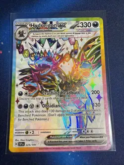 Pokemon TCG Hydreigon EX Ultra Rare Surging Sparks 223/191 - Image 1