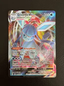 Glaziola VMAX Fullart Alt Art Drachenwandel 041/203 Pokemon Karten Sammlung - Image 1