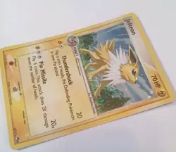 Pokemon Tcg Jolteon Pop Series 3 3/17 LP Holo With Swirl - Image 2