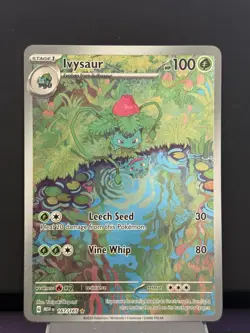 2023 Pokemon 151 Scarlet & Violet Ivysaur Holo MEW EN #167/165 - NM - Image 1