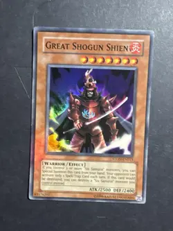Great Shogun Shien - STON-EN013 - Super Rare - Lightly Played - Image 1