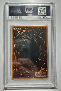 PSA 10 2007 YU-GI-OH! STON-STRIKE OF NEOS ENO34 ELEMENTAL HERO AIR NEOS 1ST ED - Image 3