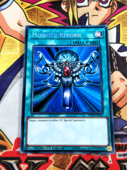 Monster Reborn tn19-en011 Ltd Ed (VLP) Secret Rare Yu-Gi-Oh! - Image 1