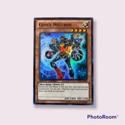 Yugioh TCG Genex Neutron Limited Edition CT09-EN005 Near Mint Holo - Image 1