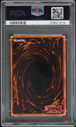 2003 YUGIOH PCY-004 DARK MAGICIAN SECRET RARE HOLO PSA 10 GEM MINT #49821916 - Image 2