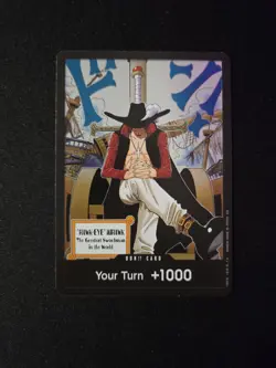 Dracule Mihawk DON!! Card - OP-14 The Azure Sea's Seven - Image 1