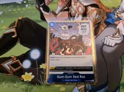 Gum-Gum Red Roc - OP04-056 - Rare - One Piece TCG - - Image 1