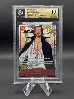 Shanks OP01-120, BGS 10, Romance Dawn 120, Manga Rare, One Piece, EN - Image 1
