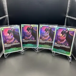 (4) One Piece: Legacy of the Master Dracule Mihawk OP12-030 SR English - Image 3