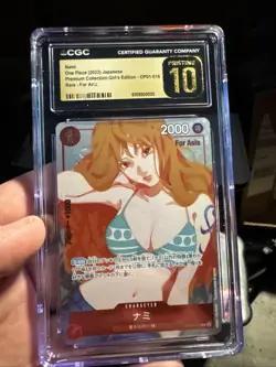 Nami One Piece 2023 Premium Collection Girl's Edition For ASIA Japanese CGC 10 - Image 1