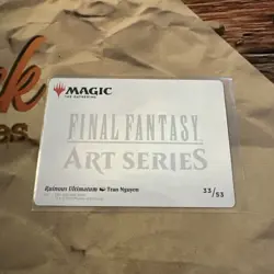 MTG Ruinous Ultimatum Art Card Art Series: Final Fantasy Regular #33/53 - Image 2