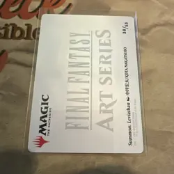 MTG Summon: Leviathan Art Card Art Series: Final Fantasy Regular #38/53 - Image 2