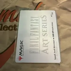 MTG Squall, SeeD Mercenary Art Card Art Series: Final Fantasy Regular #47/53 - Image 2