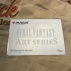 MTG The Final Days Art Card Art Series: Final Fantasy Regular #6 - Image 3