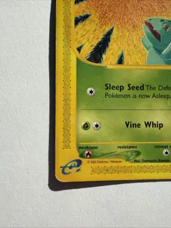 Expedition Base Set Pokemon TCG Bulbasaur 95/165 HP Look At Back Of This Card. - Image 3