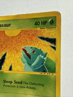 Expedition Base Set Pokemon TCG Bulbasaur 95/165 HP Look At Back Of This Card. - Image 5