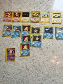 Lot of 16 Pokemon Cards starting with the letter "M". Great Condition See Photos - Image 1