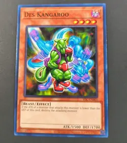Yu-Gi-Oh! Invasion Of Chaos Des Kangaroo Common Card IOC-EN005 NM - Image 1