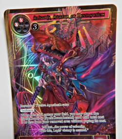 FORCE OF WILL CARD ALISARIS, AVATAR OF DESTRUCTION ADK-037SR FULL ART CARD - Image 4