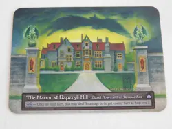 The Manor of Daperyll Hill Non-Foil Sorcery Contested Realm Gothic Unique Card - Image 1