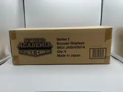Jasco My Hero Academia Collectible Card Game Booster Case - 6 booster boxes seal - Image 1