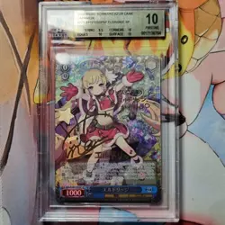 Signed Weiss Schwarz Azur Lane AZL/S102-103SP SP FOIL Eldridge Japanese card - Image 1