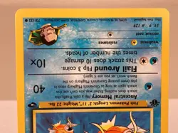 Giovanni's Magikarp 73/132 Gym Challenge Pokemon Card 1st Edition - Near Mint - Image 4
