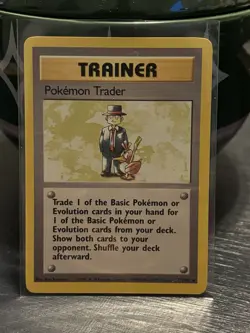 Pokemon Trader Base Set Rare Non-Holo Card 077/102 - Image 1