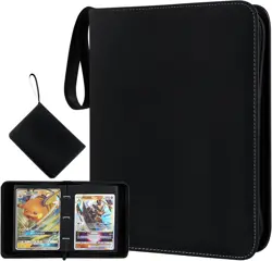 Jumbo Card Binder for Pokemon Jumbo Cards iofeiwakR Oversized 2 Pockets Card ... - Image 1