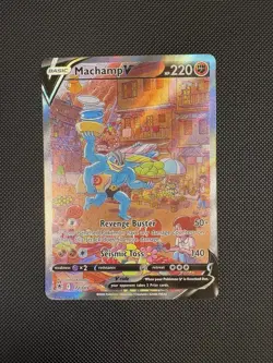 Machamp V 172/189 Astral Radiance Pokemon Card - Image 1