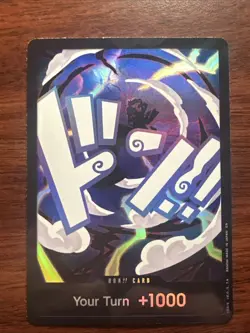 One Piece TCG DON!! Card Monkey D Luffy (Gear 5) PRB-02 Foil - Image 1