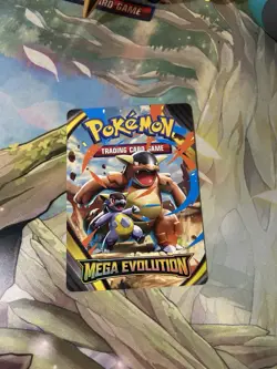 Mega Kangaskhan Trainer Tips Card - Pokemon TCG Mega Evolution NM - Image 1