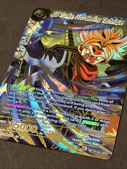 SS Trunks, God Sealing Technique BT10-044 SPR Dragon Ball Super Card Game - Image 3