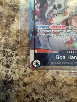 Boa Hancock Sealed Leader Card PSA Promo One Piece Full Art - Image 5