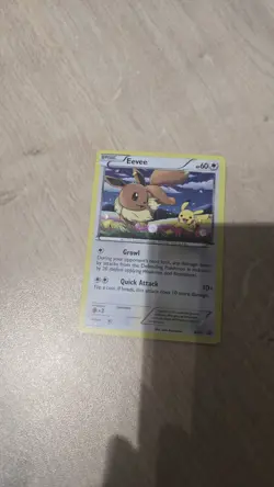 Pokemon Eevee BW97 Holo Promo Card Black White - Image 1