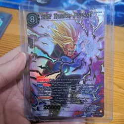 Bandai Dragon Ball Super SS2 Trunks Pursuit SPR Foil BT19-097 Battle Card - Image 1