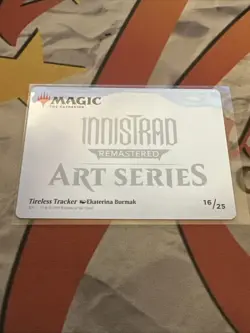 Mtg Innistrad Remastered Tireless Tracker Gold Stamped #16/25 - Image 2