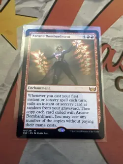 MTG Arcane Bombardment Streets of New Capenna 101/281 Regular Mythic - Image 1