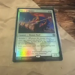 MTG Voice of Victory Tarkir: Dragonstorm Foil #0033 - Image 1
