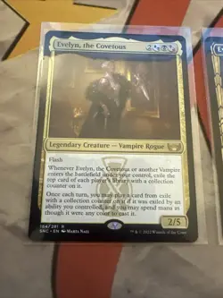 MTG Evelyn, the Covetous Streets of New Capenna 306 Regular Rare And Showcase! - Image 3